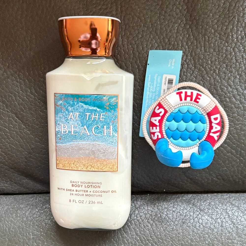 Bath and body at the beach lotion with seas the day multi purpose hook